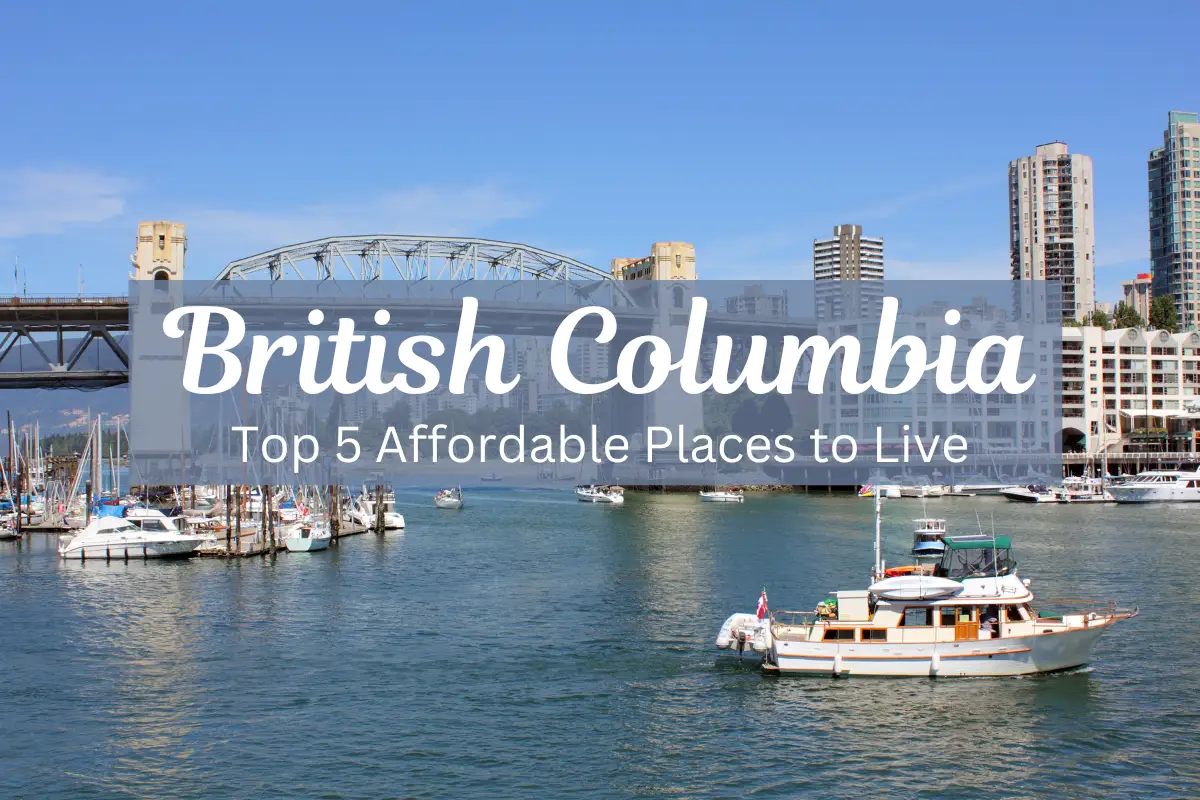 affordable places to live in bc